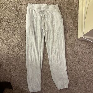 Free People Light Gray Joggers